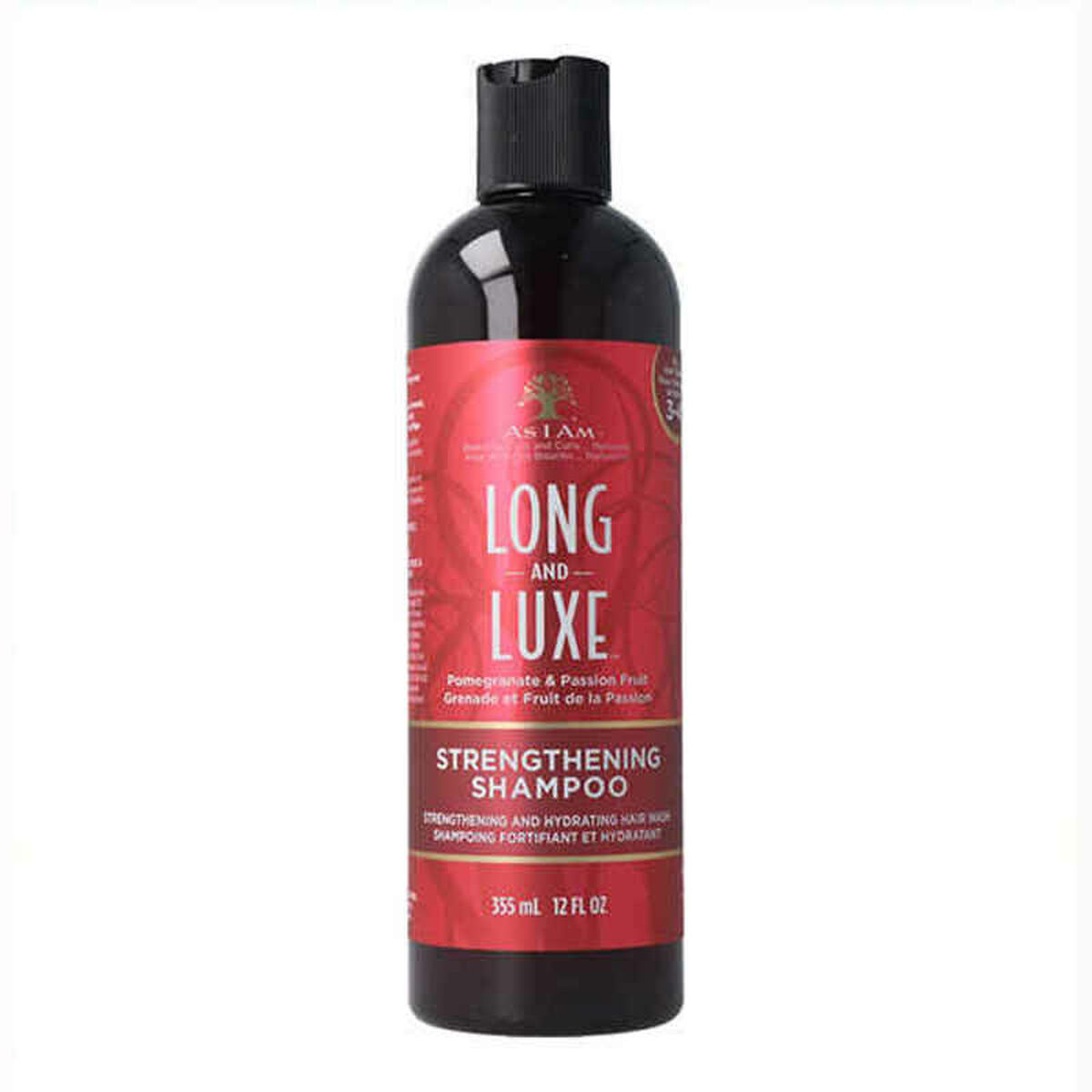 Osta tuote Shampoo Long And Luxe Strengt As I Am (355 ml) verkkokaupastamme Korhone: Terveys & Kauneus 20% alennuksella koodilla KORHONE