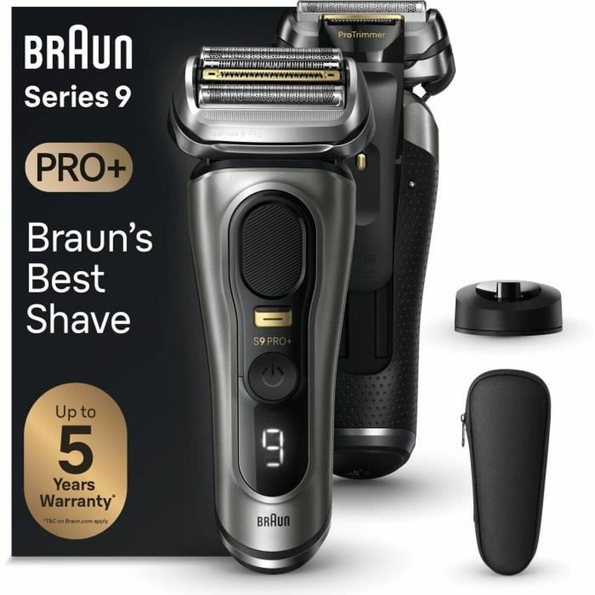 Osta tuote Partakone Braun Series 9 Pro + verkkokaupastamme Korhone: Terveys & Kauneus 20% alennuksella koodilla KORHONE